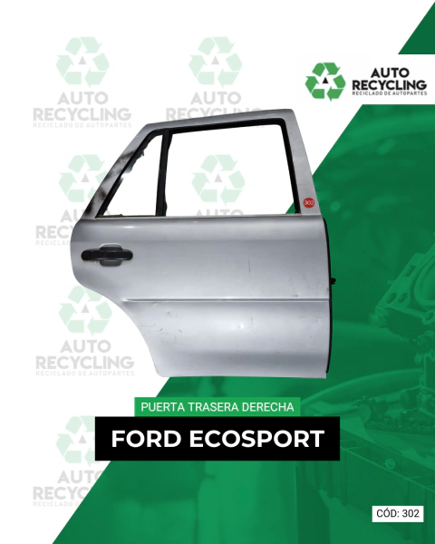 Puerta trasera derecha - Ford Ecosport