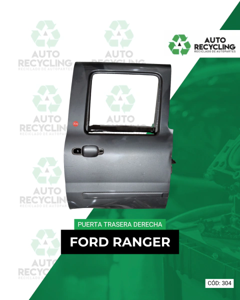 Puerta trasera derecha - Ford Ranger