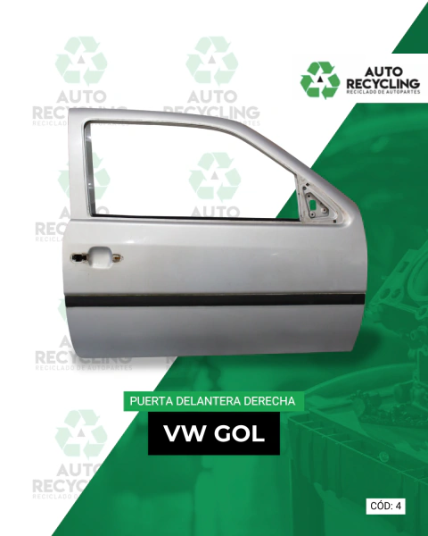 Puerta delantera derecha - Volkswagen Gol