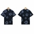 Conjunto Denim Tears Preto/Cinza