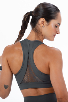 Top Grid Cinza