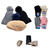 Imagem do Kit Inverno Touca Gorro Forrado+Luva Touch Screen p/ Celular