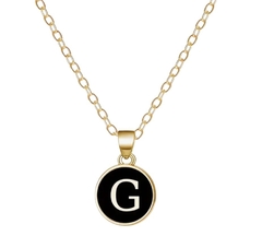collar de iniciales - tienda en línea