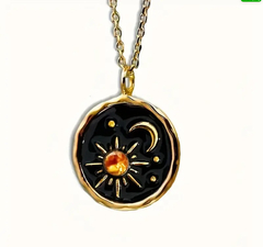 collar de sol y luna