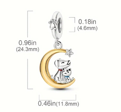 charm de perrito y gatito en internet