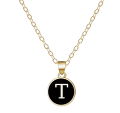 collar de iniciales