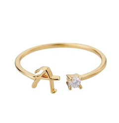 anillo de inicial