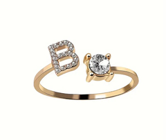 Anillo de inicial en internet