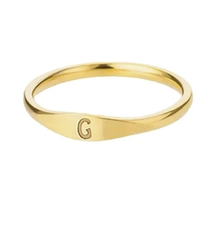 anillos de iniciales - comprar en línea