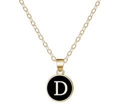 collar de iniciales - comprar en línea