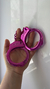 Algemas em Metal Hard Rosa