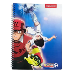 Cuaderno Universitario Capitan Tsubasa 100 hojas 7mm Proarte - comprar en línea
