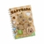 Libreta adorable Capybara 80 hojas tortuga tinaja