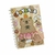 Libreta adorable Capybara 80 hojas flor de loto
