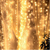 Cortinas com luz LED para decoração