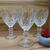 Jogo 6 Taças Vidro Diamond Transparente 340ml Vinho Reforçado na internet