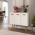 Aparador 3 Portas Fox Off White - loja online