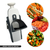 Cortador Multifuncional 5 Funções Plástico Aço Inox Fatiador