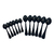 Conjunto Talheres Luxo Preto 24 Peças Inoxidavel