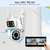 Besder-outdoor ptz câmera de segurança ip, com wi-fi, 4k, 8mp... - loja online