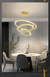 Lustre de teto com anel led nórdico - comprar online