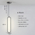 Lustre Modo Pingente Led - comprar online