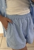 Short Listrado Bella - Azul na internet