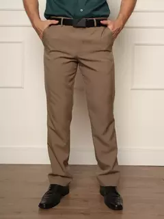 Calça Social masculina Caqui - BORSARI