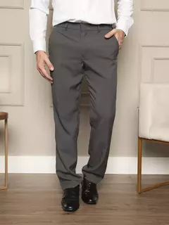 Calça De Terno Calça Social masculina Chumbo