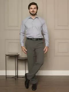 Calças De Terno Calça Social masculinas Verde Militar - BORSARI