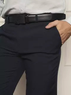 Calça Social masculina Azul Marinho - BORSARI