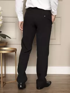 Calça De Terno Calça Social masculina Preto - BORSARI