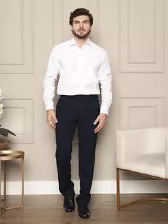Calça De Terno Calça Social masculina Azul Marinho - comprar online