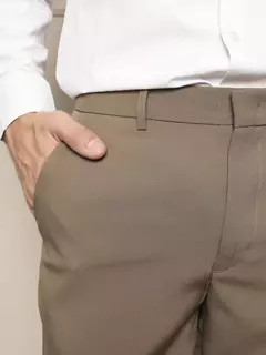 Calça De Terno Calça Social masculina Caqui - BORSARI
