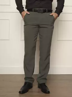 Calça Social masculina Verde Militar - BORSARI