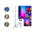 Luz Led Barra RGB Lampara Esquinera Audioritmica Con Control y APP en internet