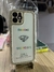 Funda transparente con diamantes iphone 12-12pro