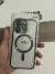 Funda Magsafe metalizada iphone 14 pro