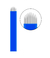 Lâmina 18 flex 0.18mm (Azul)