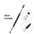 Pincel Profissional Duplo Escova e Chanfrado para Sobrancelha - comprar online