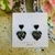 Arete Corazon con cristales - comprar en línea
