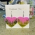 Aretes Corazon con fuego