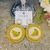 Aretes Circulos con Frutas - comprar en línea