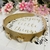 Diadema con cristales Beige