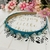 Diademas delgadas aplicación de flores y cristal - Cherry Store Accesorios