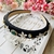 Diadema Negra con cristales