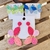 Aretes Mariposa de mecatillo