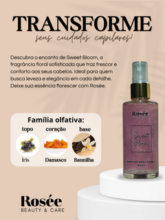 KIT - Perfumes para cabelo - Sweet Bloom e Finesse - 60ml - Rosée Beauty Care