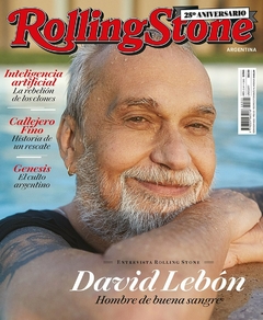 Revista Rolling Stone. Portada David Lebón