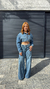 Calça wide leg relaxed na internet